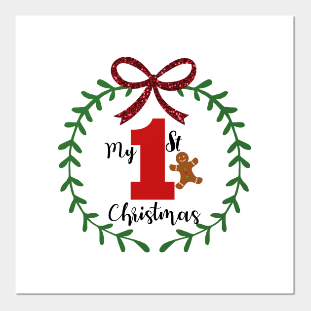 Baby's First Christmas First Christmas Posters and Art Prints